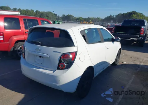 2012 Chevrolet Sonic 2Ls from USA, damaged, VIN 1G1JA6SH7C4218465